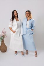 Ensemble jupe lin coton – Image 2